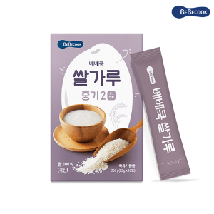 [베베쿡] 쌀가루 중기2 1박스 250g (25g*10포)